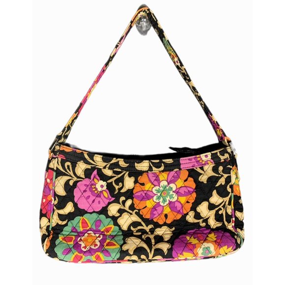 Vintage Vera Bradely Floral Purse Handbag - Picture 2 of 8